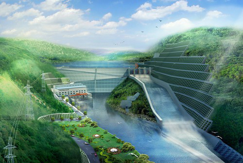 蒙自老挝南塔河1号水电站项目